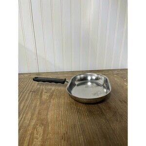 Lifetime Oval Skillet 18-8 Stainless Steel Frying Pan Oval  No Lid